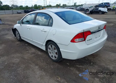 2011 Honda Civic Lx из США, поврежденный, VIN 19XFA1F50BE021053